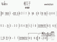 豫剧朝天子曲谱(豫剧朝天子曲牌曲谱)